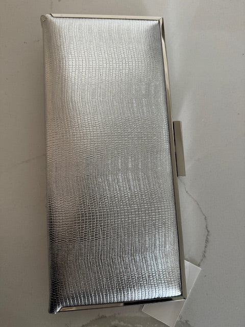 Glit evening clutch SM-silver